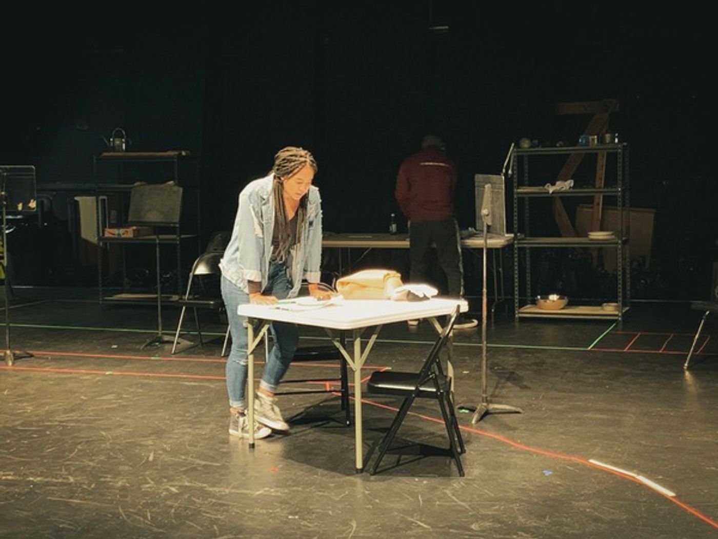 Photo Flash: Inside Rehearsals Of the World Premiere of ECO VILLAGE  Image