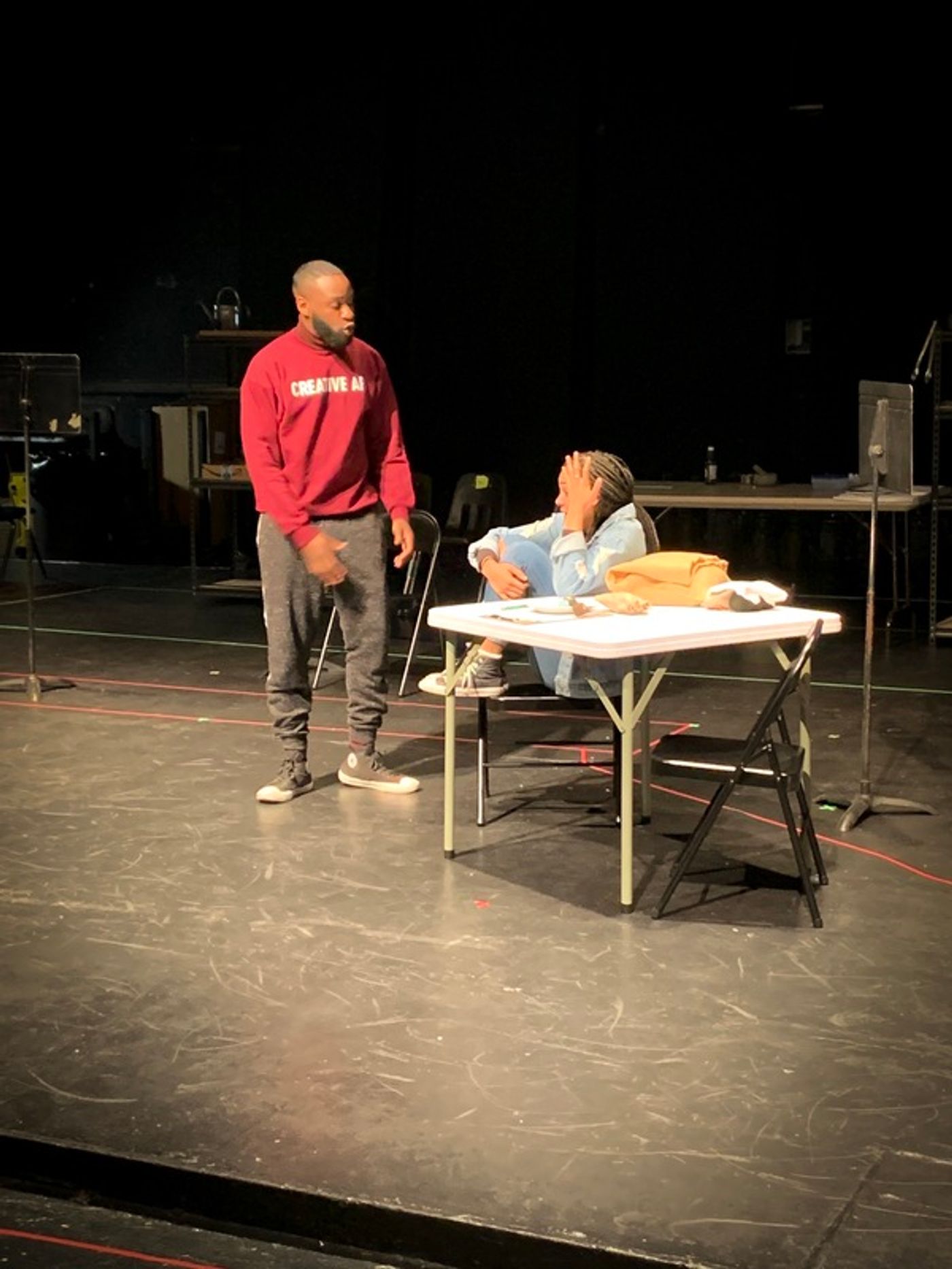 Photo Flash: Inside Rehearsals Of the World Premiere of ECO VILLAGE  Image