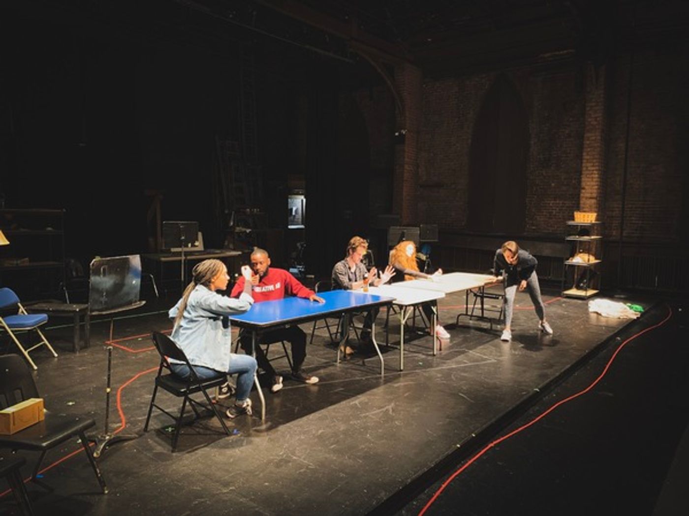 Photo Flash: Inside Rehearsals Of the World Premiere of ECO VILLAGE  Image