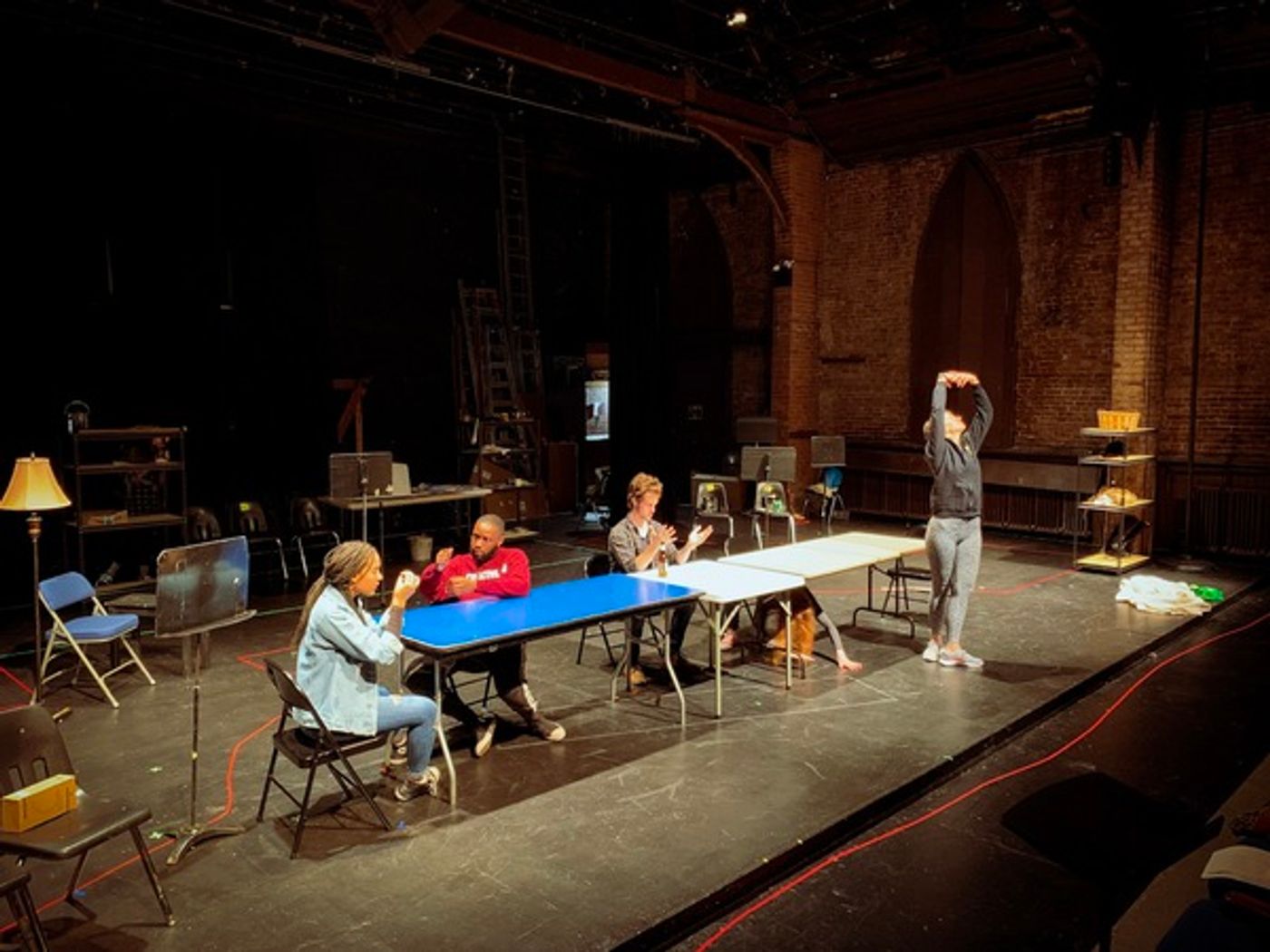 Photo Flash: Inside Rehearsals Of the World Premiere of ECO VILLAGE  Image