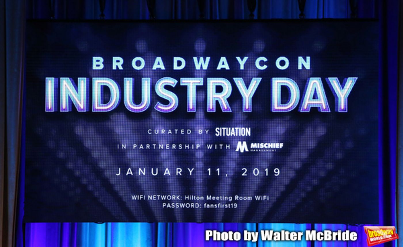 Photo Coverage: Anthony Rapp Introduces Industry Day at BroadwayCon Photo Coverage: Anthony Rapp Introduces Industry Day at BroadwayCon Image