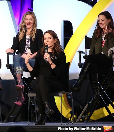 Taylor Louderman, Tina Fey and Erika Henningsen Photo