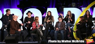 Grey Henson, Casey Nicholaw, Kate Rockwell, Nell Benjamin, Ashley Parker, Jeff Richmo Photo