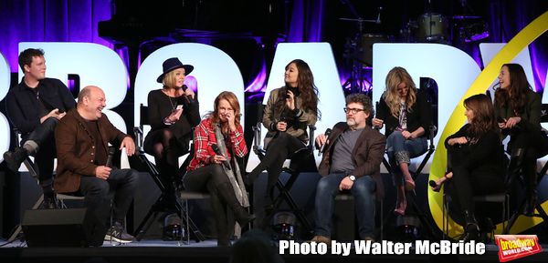 Grey Henson, Casey Nicholaw, Kate Rockwell, Nell Benjamin, Ashley Parker, Jeff Richmo Photo