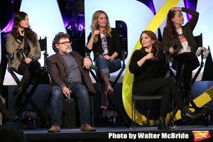 Ashley Parker, Jeff Richmond, Taylor Louderman, Tina Fey and Erika Henningsen Photo