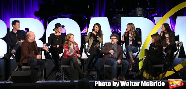 Grey Henson, Casey Nicholaw, Kate Rockwell, Nell Benjamin, Ashley Parker, Jeff Richmo Photo