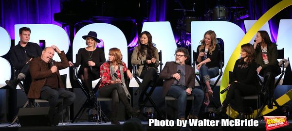 Grey Henson, Casey Nicholaw, Kate Rockwell, Nell Benjamin, Ashley Parker, Jeff Richmo Photo