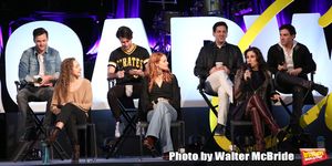 Matthew Hydzik, Micaela Diamond, Michael Campayno, Teal Wicks, Michael Berresse, Stephanie J. Block and Jarrod Spector @ BroadwayWorld Matthew Hydzik, Micaela Diamond, Michael Campayno, Teal Wicks, Michael Berresse, Step Photo