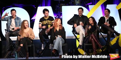 Matthew Hydzik, Micaela Diamond, Michael Campayno, Teal Wicks, Michael Berresse, Step Photo