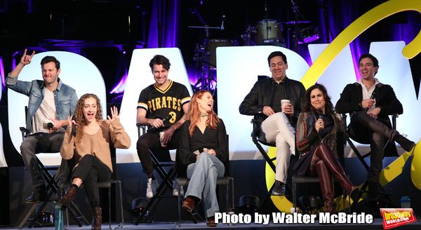 Matthew Hydzik, Micaela Diamond, Michael Campayno, Teal Wicks, Michael Berresse, Step Photo