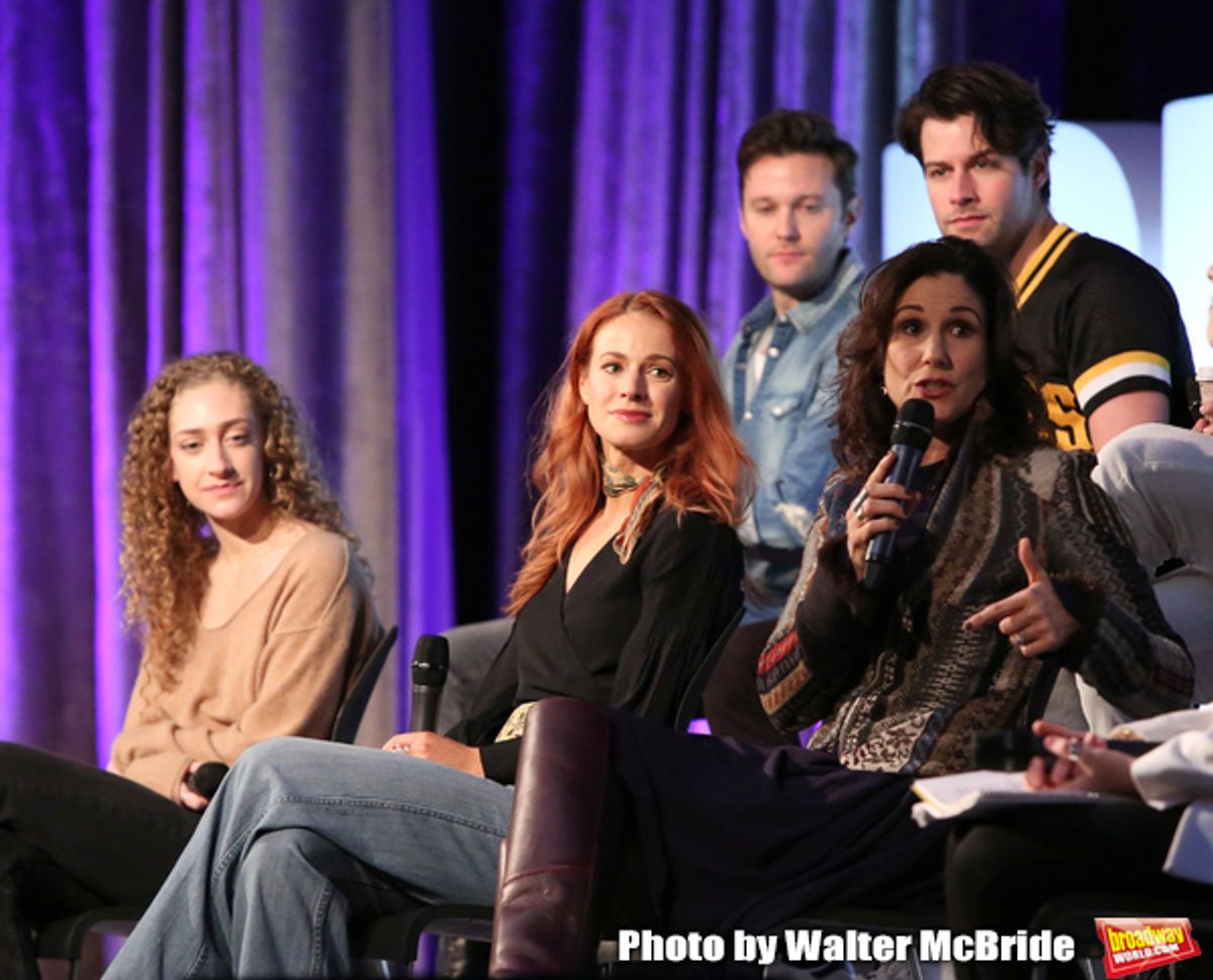 Matthew Hydzik, Micaela Diamond, Michael Campayno, Teal Wicks, Stephanie J. Block at 