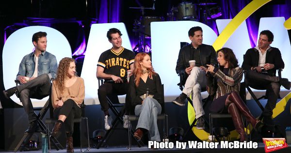 Matthew Hydzik, Micaela Diamond, Michael Campayno, Teal Wicks, Michael Berresse, Step Photo