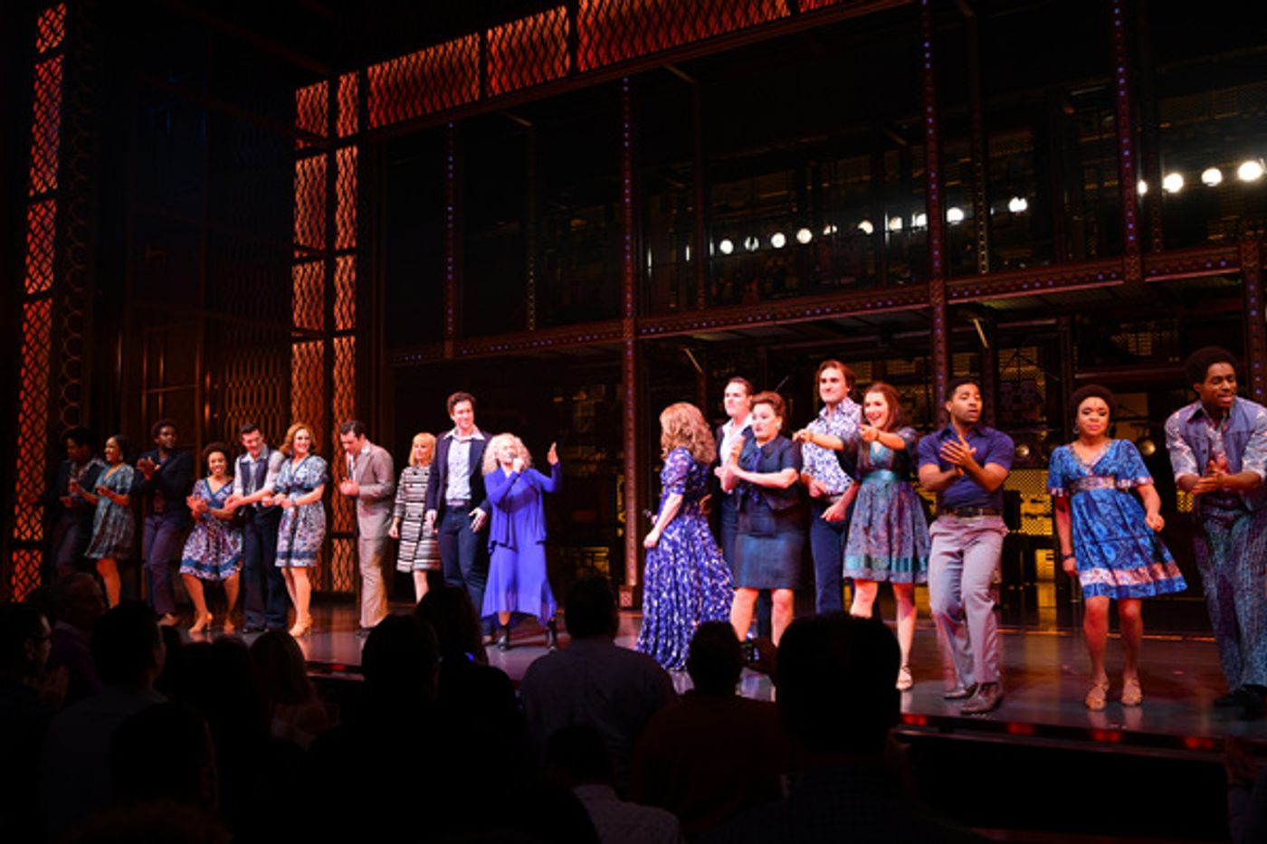 Photo Flash: Carole King Surprises the Cast of BEAUTIFUL With a Performance and Curtain Call  Image