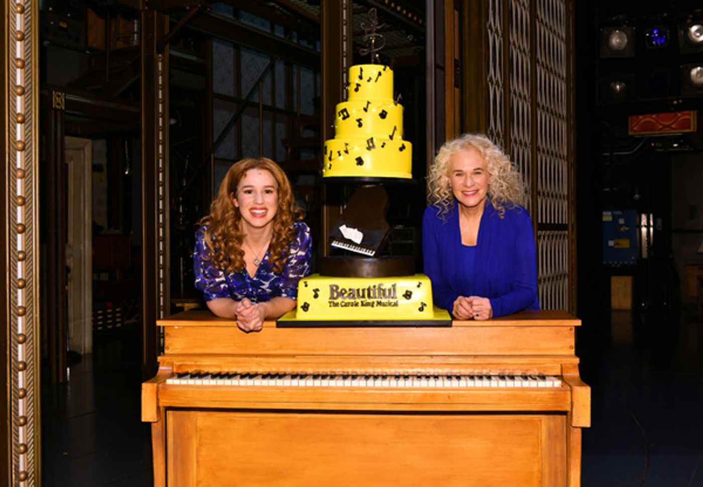 Photo Flash: Carole King Surprises the Cast of BEAUTIFUL With a Performance and Curtain Call  Image