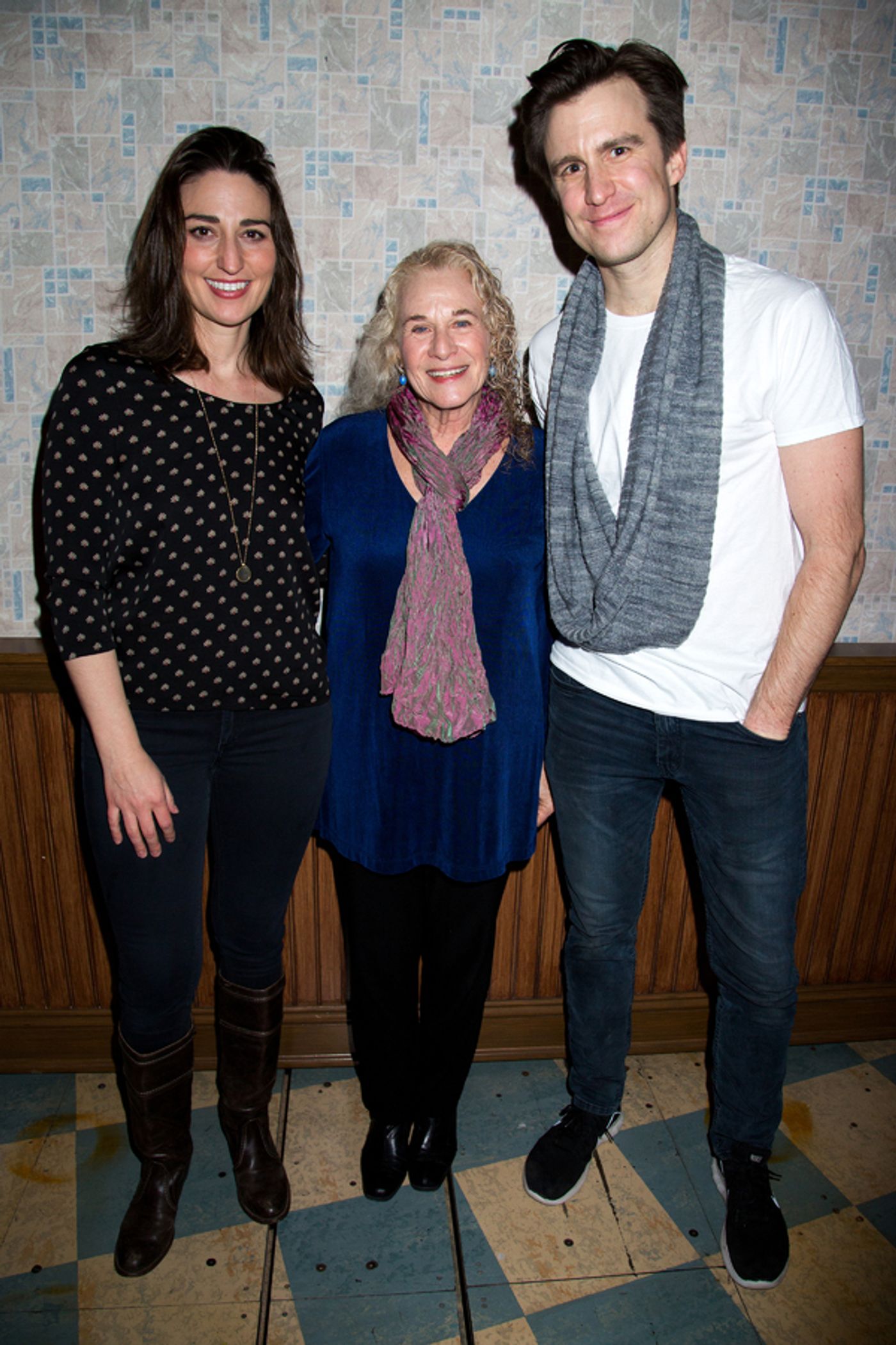 Photo Coverage: Carole King Visits WAITRESS Photo Coverage: Carole King Visits WAITRESS Image