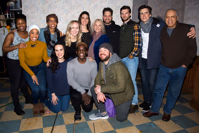 Carole King and the cast of WAITRESS Photo