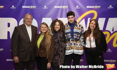 Broadway founders Stewart F. Lane and  Bonnie Comley with Ellie Heyman, Max Vernon an Photo