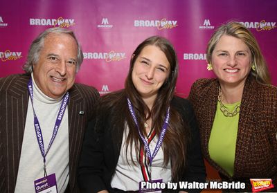 Stewart F. Lane, Leah Lane and Bonnie Comley Photo