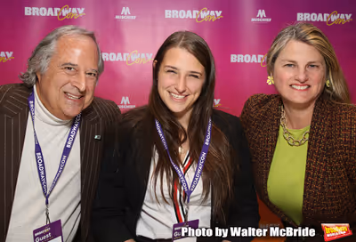 Stewart F. Lane, Leah Lane and Bonnie Comley Photo