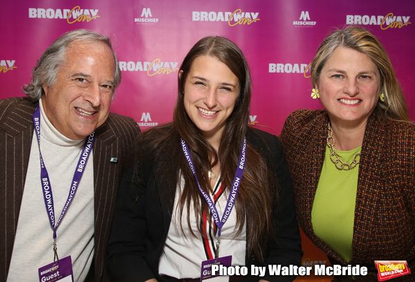 Stewart F. Lane, Leah Lane and Bonnie Comley Photo