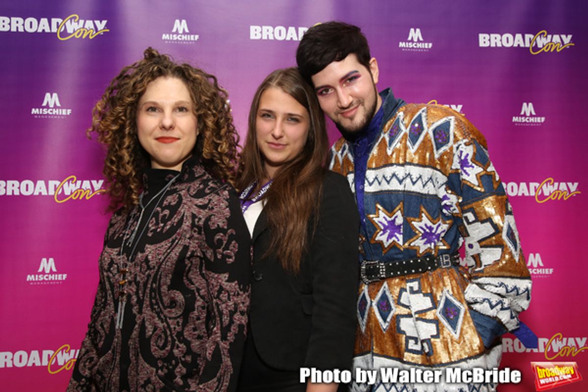 Ellie Heyman, Leah Lane and Max Vernon at 