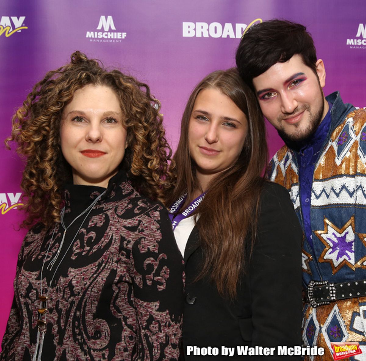 Ellie Heyman, Leah Lane and Max Vernon at 