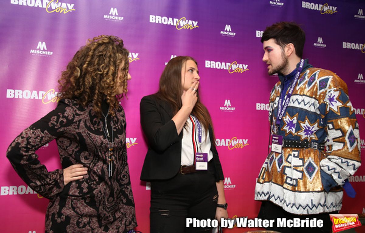 Ellie Heyman, Leah Lane and Max Vernon at 