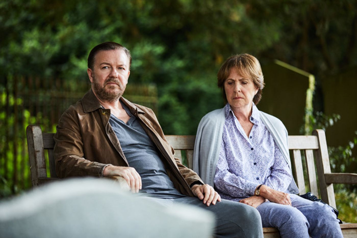 Photo Flash: First Look at the Netflix Original Series AFTER LIFE Starring Ricky Gervais Photo Flash: First Look at the Netflix Original Series AFTER LIFE Starring Ricky Gervais Image