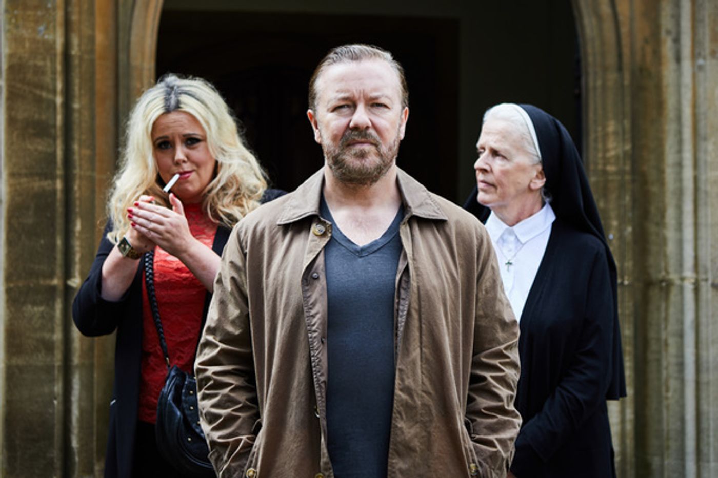 Photo Flash: First Look at the Netflix Original Series AFTER LIFE Starring Ricky Gervais Photo Flash: First Look at the Netflix Original Series AFTER LIFE Starring Ricky Gervais Image