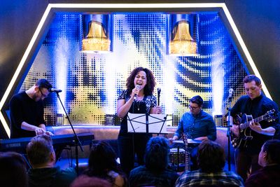 Nick Blaemire, Lilli Cooper, Ethan Slater Photo