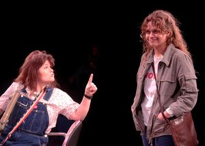 Lorrie (Bree Welch) and April (Skyler Sinclair) Photo