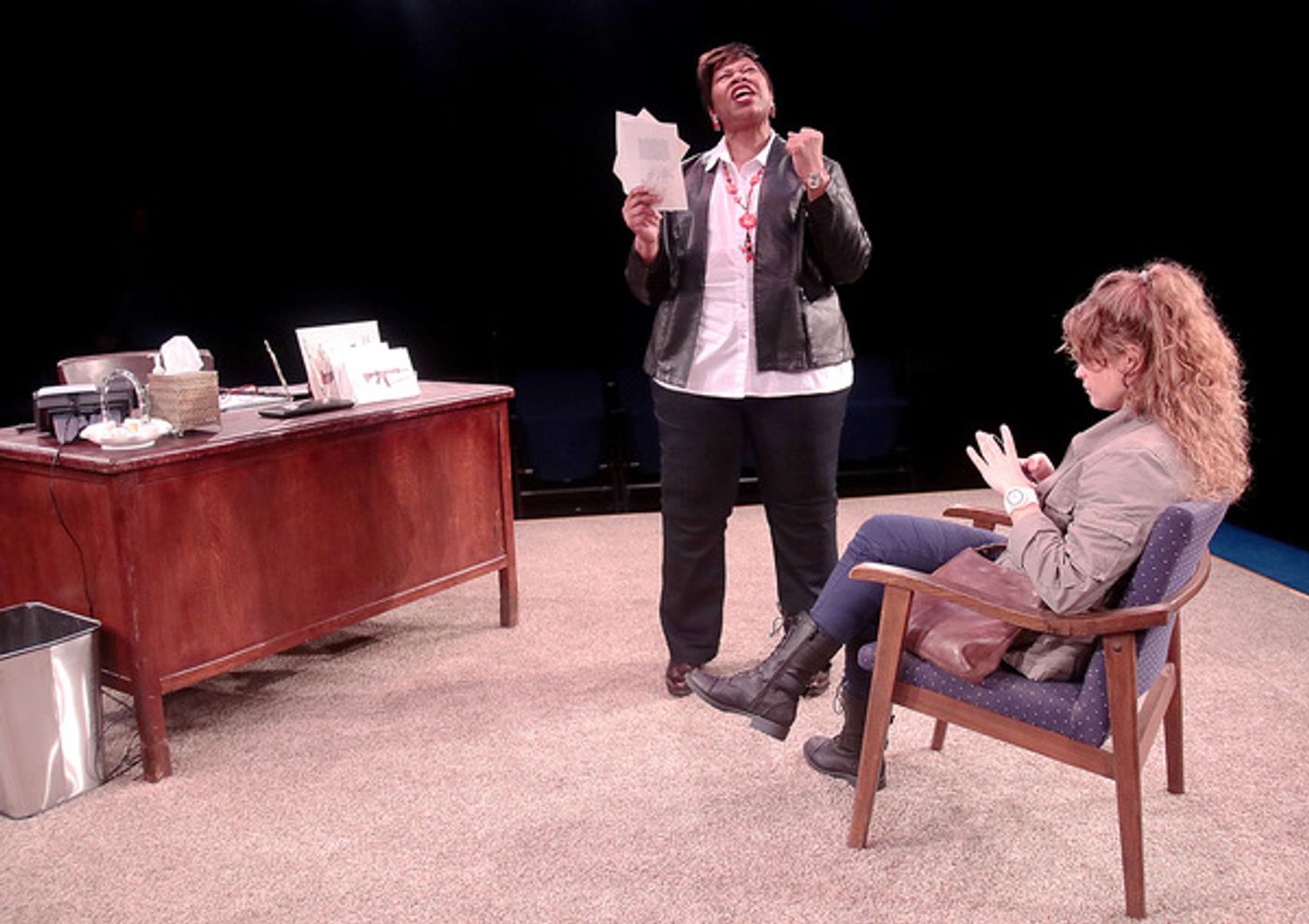 Photo Flash: Main Street Theater Presents THE SECRETARY to Start the New Year  Image