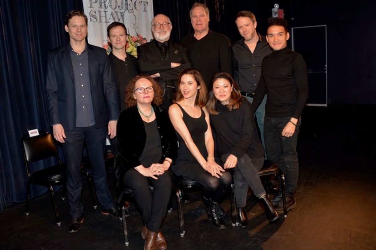 Tony Roach, Andrew Fallaize, Simon Jones, Jay O. Sanders, Christian Conn, Zachary Piser, Maryann Plunkett, Kate Abbruzzese and Jennifer Lim at 