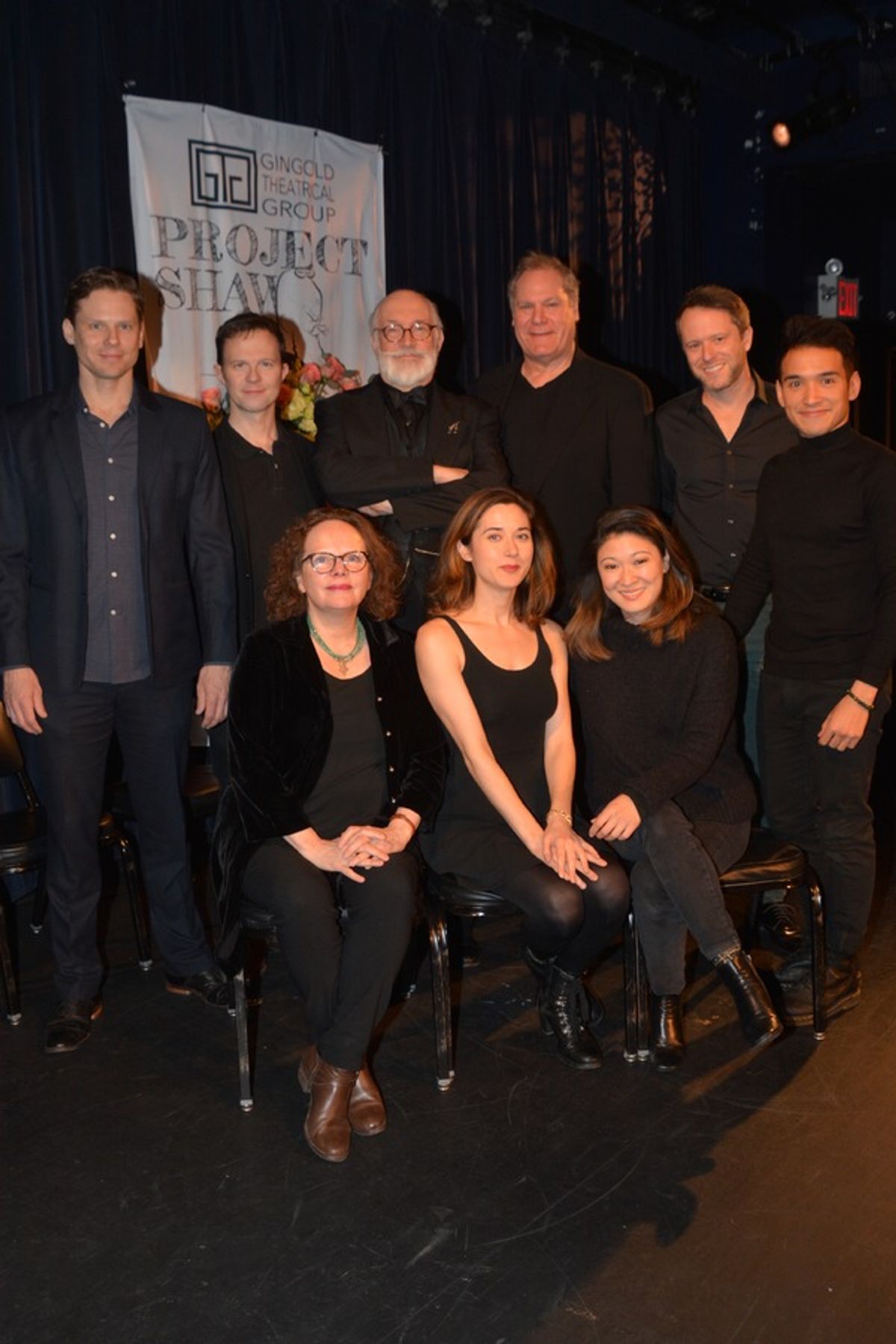 Tony Roach, Andrew Fallaize, Simon Jones, Jay O. Sanders, Christian Conn, Zachary Piser, Maryann Plunkett, Kate Abbruzzese and Jennifer Lim at 