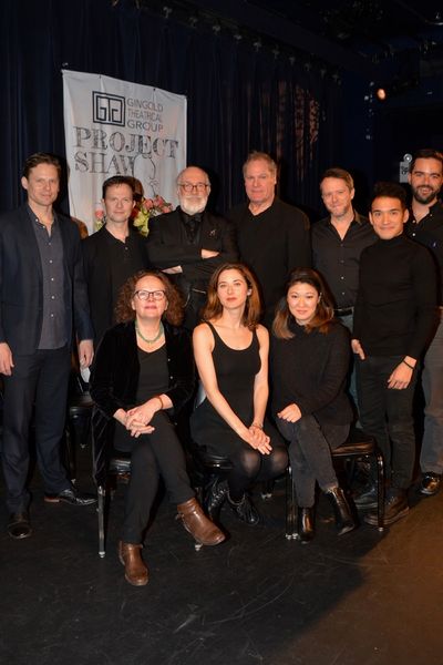 Director Stephen Brown-Fried joins with tonights cast-Tony Roach, Andrew Fallaize, Si Photo