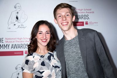 Alli Kramer (Jimmys 2012) with J.R. Heckman (JImmys 2018) Photo