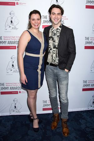 Elizabeth Romero (Jimmys 2012) with Ryan McCartan (Jimmys 2011) Photo