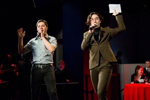 Josh Strobl and Mason Alexander Park @ BroadwayWorld Josh Strobl and Mason Alexander Park Photo