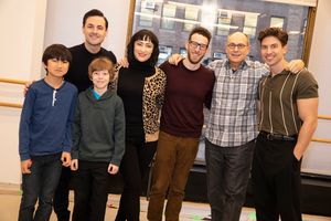 Jim Kaplan, Max von Essen, Thatcher Jacobs, Eden Espinosa, Nick Blaemire, James Lapine and Nick Adams @ BroadwayWorld Jim Kaplan, Max von Essen, Thatcher Jacobs, Eden Espinosa, Nick Blaemire, James Lapin Photo