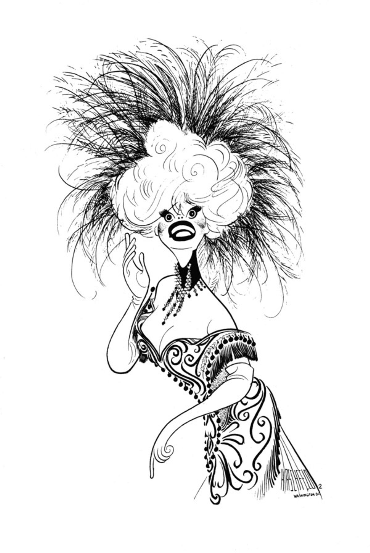 Carol Channing in Hello Dolly, 1964 at 