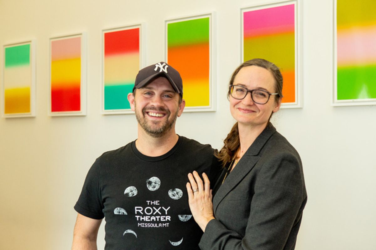 Daniel Talbott and Addie Johnson Talbott at 