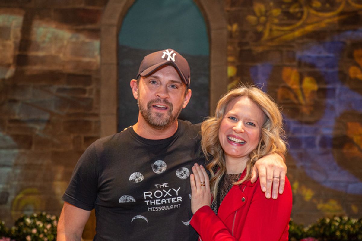 Daniel Talbott and Jessica Dickey at 