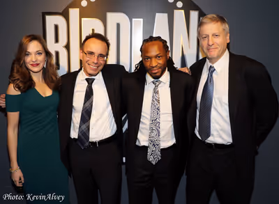 Laura Osnes, Tedd Firth, Mark McLean, David Finck Photo