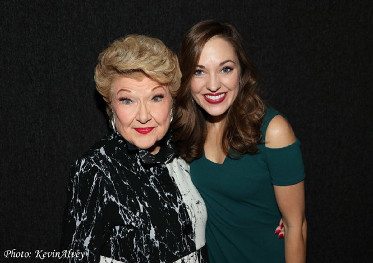 Marilyn Maye, Laura Osnes at 