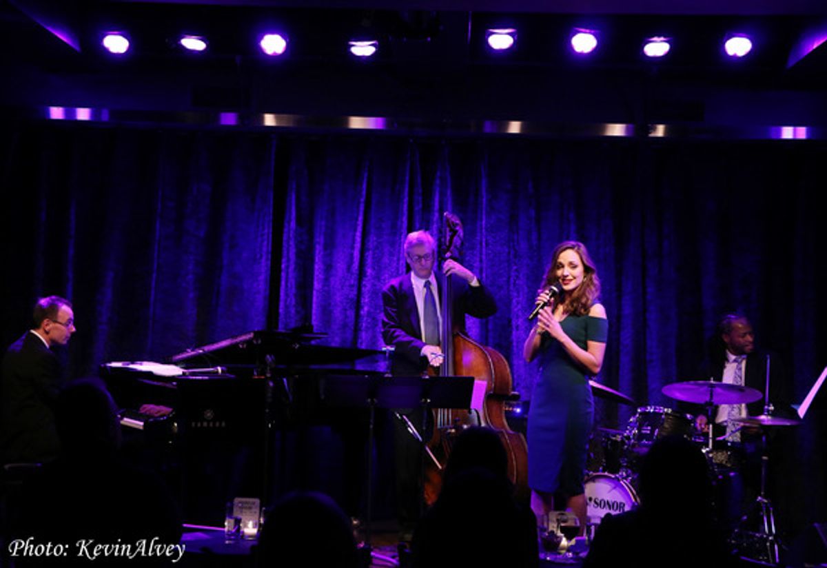 Tedd Firth, David Finck, Laura Osnes, Mark McLean at 