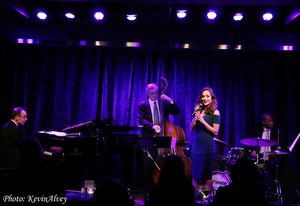 Tedd Firth, David Finck, Laura Osnes, Mark McLean @ BroadwayWorld Tedd Firth, David Finck, Laura Osnes, Mark McLean Photo