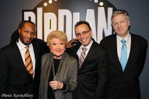 Mark McLean, Marilyn Maye, Tedd Firth, David Finck @ BroadwayWorld Mark McLean, Marilyn Maye, Tedd Firth, David Finck Photo