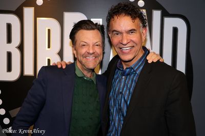 Jim Caruso, Brian Stokes Mitchell Photo