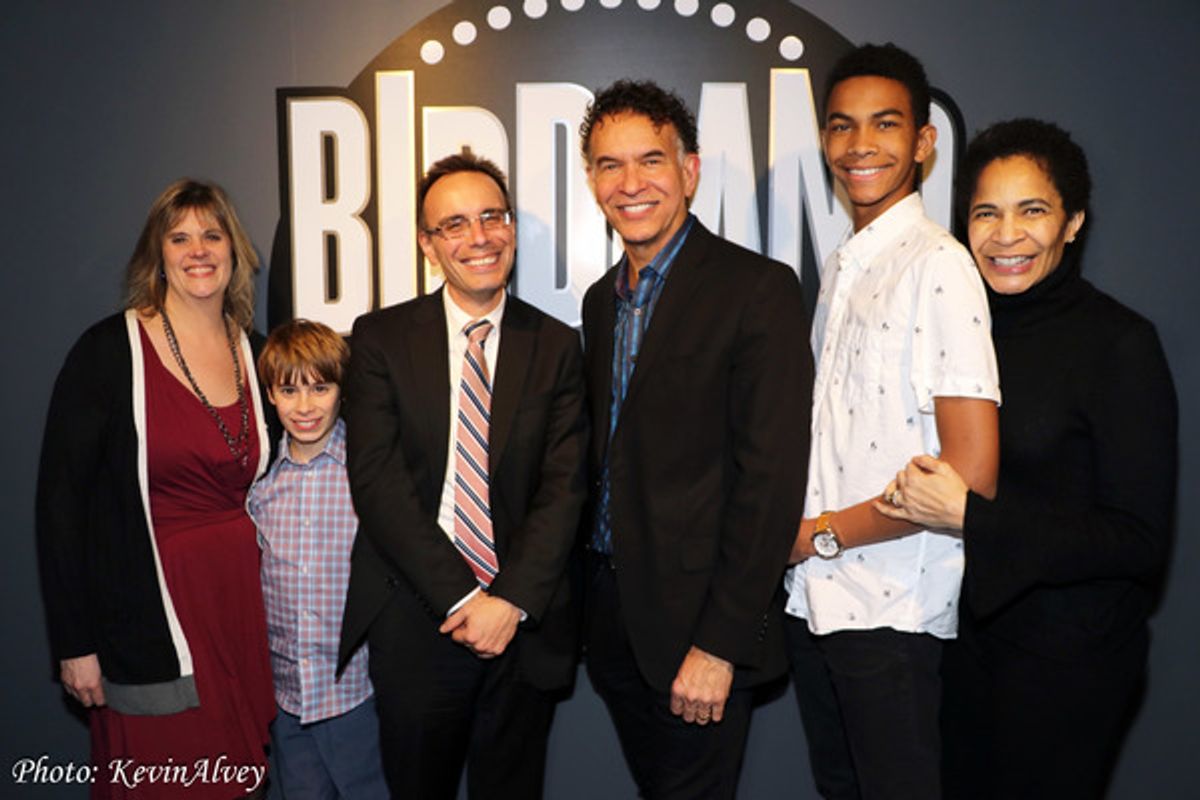 Kerry Firth, Brandon Firth, Tedd Firth, Brian Stokes Mitchell, Ellington Stokes Mitchell, Allyson Tucker at 