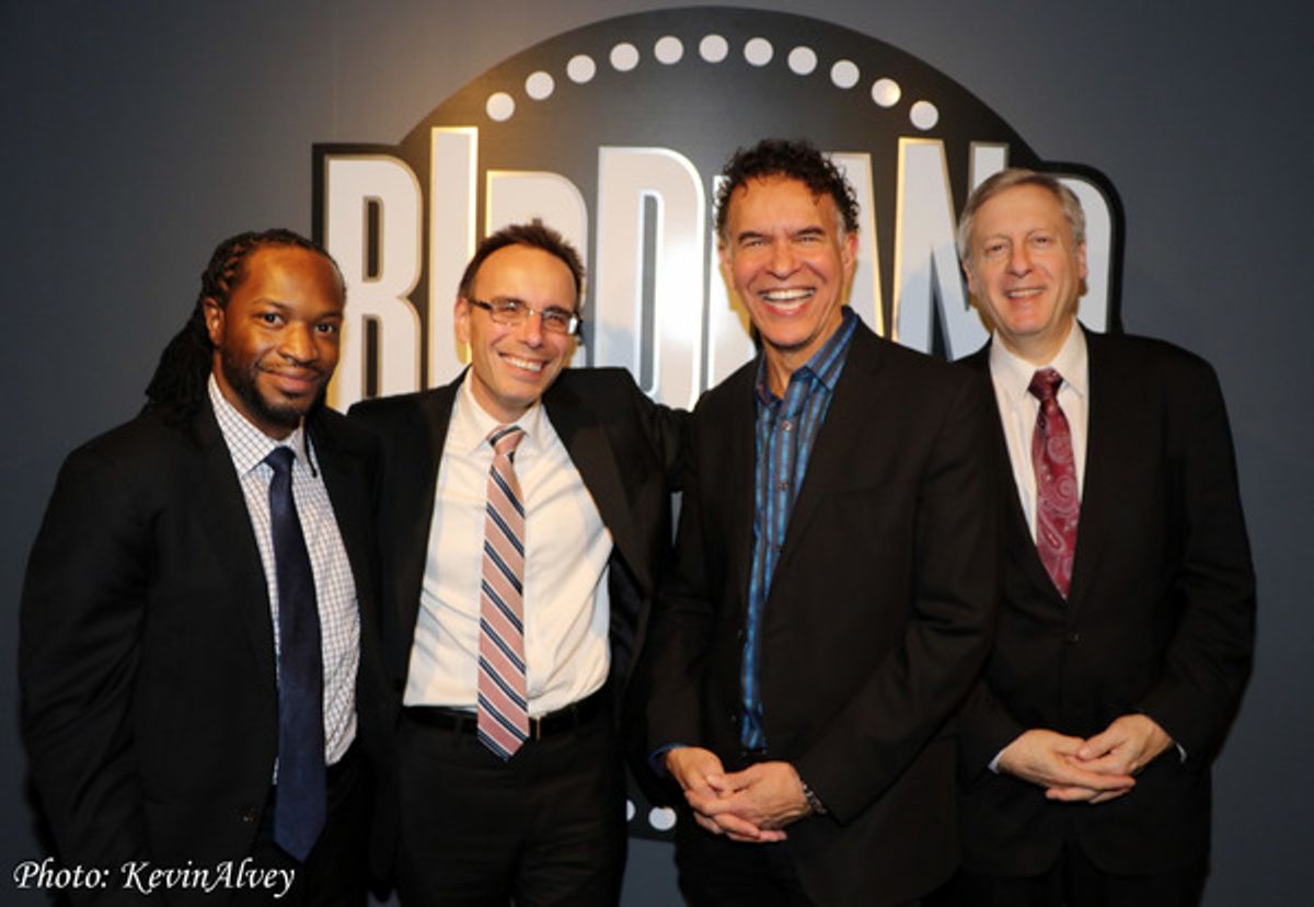 Mark McLean, Tedd Firth, Brian Stokes Mitchell, David Finck at 